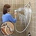 Rinse Ace Snap 'N Spray Quick-Connect and Detachable Shower Hose with On/Off Sprayer, White, 6-Foot