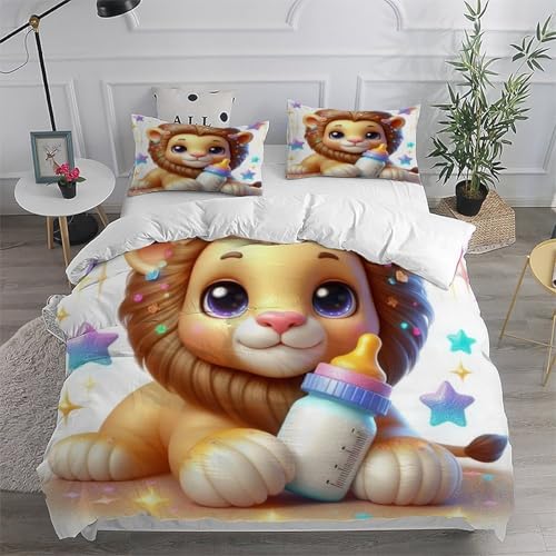 Parure de couette space en microfibre avec imprimé cosmique