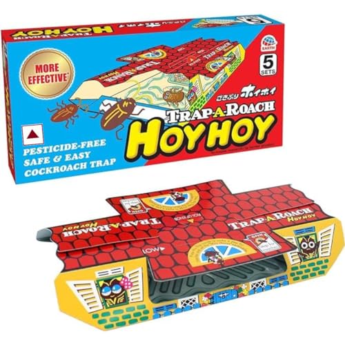 Image of Hoy Hoy Cockroach Trap for Roaches, 5 Traps