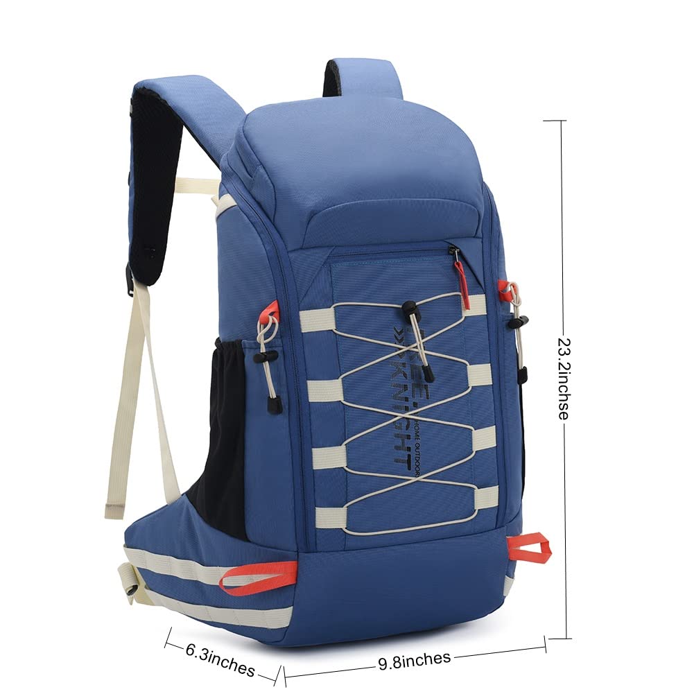 Bseash 40L Lightweight Waterproof Hiking Backpack with Rain Cover,Outdoor Sport Travel Daypack for Camping Climbing Skiing Cycling - Image 8