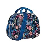 SKPAT - Neceser Mujer Rígido de Viaje Infantil Grande de Material Resistente y Ligero Policarbonato. Maleta de Aseo con Espejo 131535, Color Marino