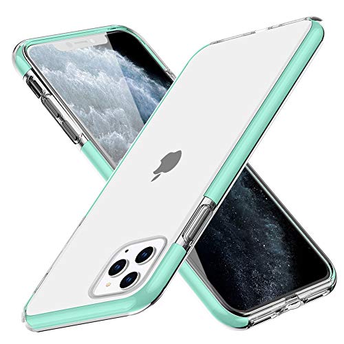 Iphone 11 Pro Max Case Clear Transparent Back Silicone Soft Tpu Rubber Bumper Shockproof Anti Scratch Protection Skin Cover For Apple Iphone 11 Pro Max 6 5inch 19 Mint Green Wantitall