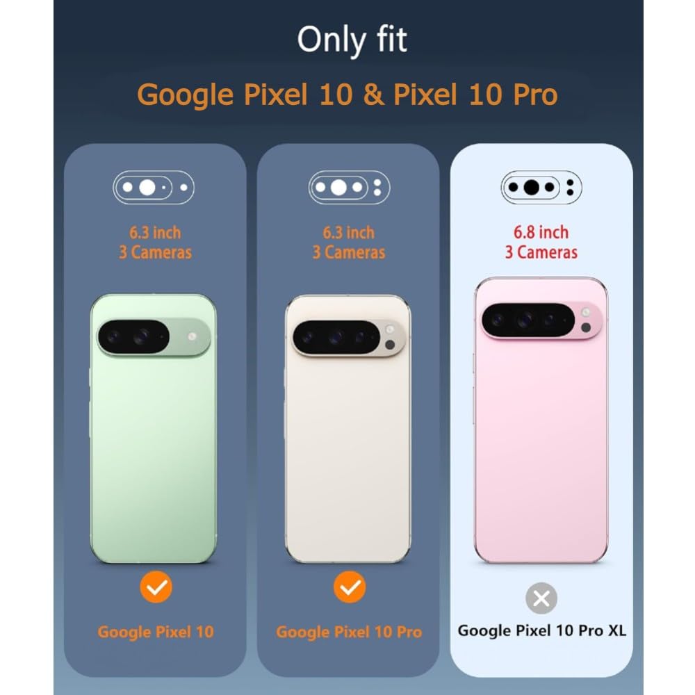 OtterBox Coque pour Google Pixel 10 et Pixel 10 Pro (Uniquement) – Série Commuter – Fine et résistante – Facile à Utiliser – avec Protection de Port – Emballage Non Commercial – Noir