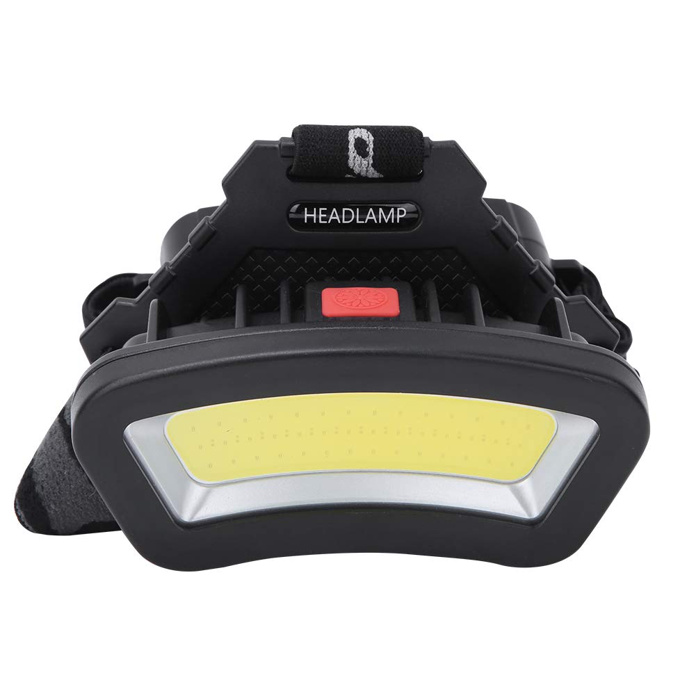 Alomejor LED Headlamp, Rechargeable, USB Charging, Adjustable Angle, Super Bright, for Running Hiking Camping Fishing