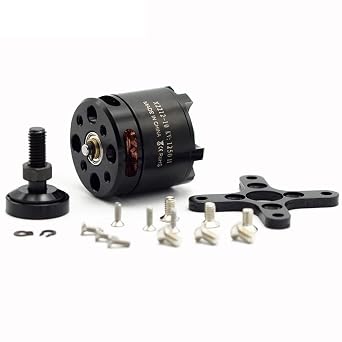 X2212 Brushless Motor, for Sunnysky X2212 980KV/1250KV/KV1400/2450KV 2-4S Brushless Motor Short Shaft for RC Multi-Rotor Aircraft Aerobatic Quadcopter Accessories