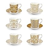 Tescoma Kaffeetasse mit Untertasse myCOFFEE, 6-teilig, Empire
