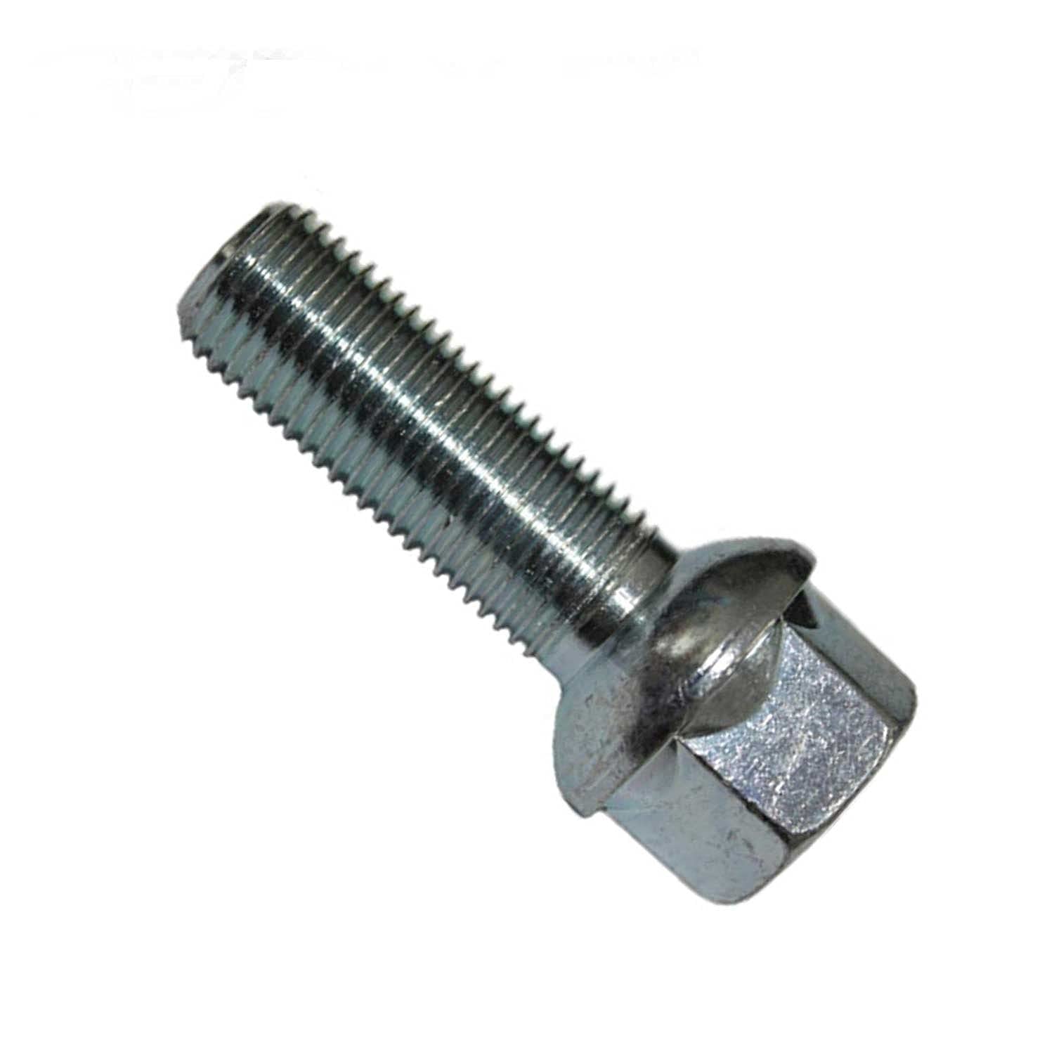 20 Boulons de roue M12x1,5 26mm assise spherique R13 20-KU121526R13