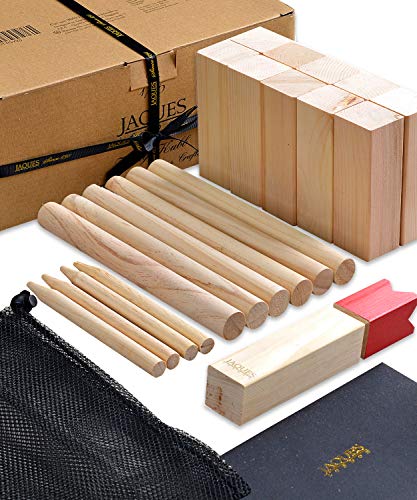 Jaques of London Kubb - Juego de jardín para todas las edades, juegos de calidad desde 1795