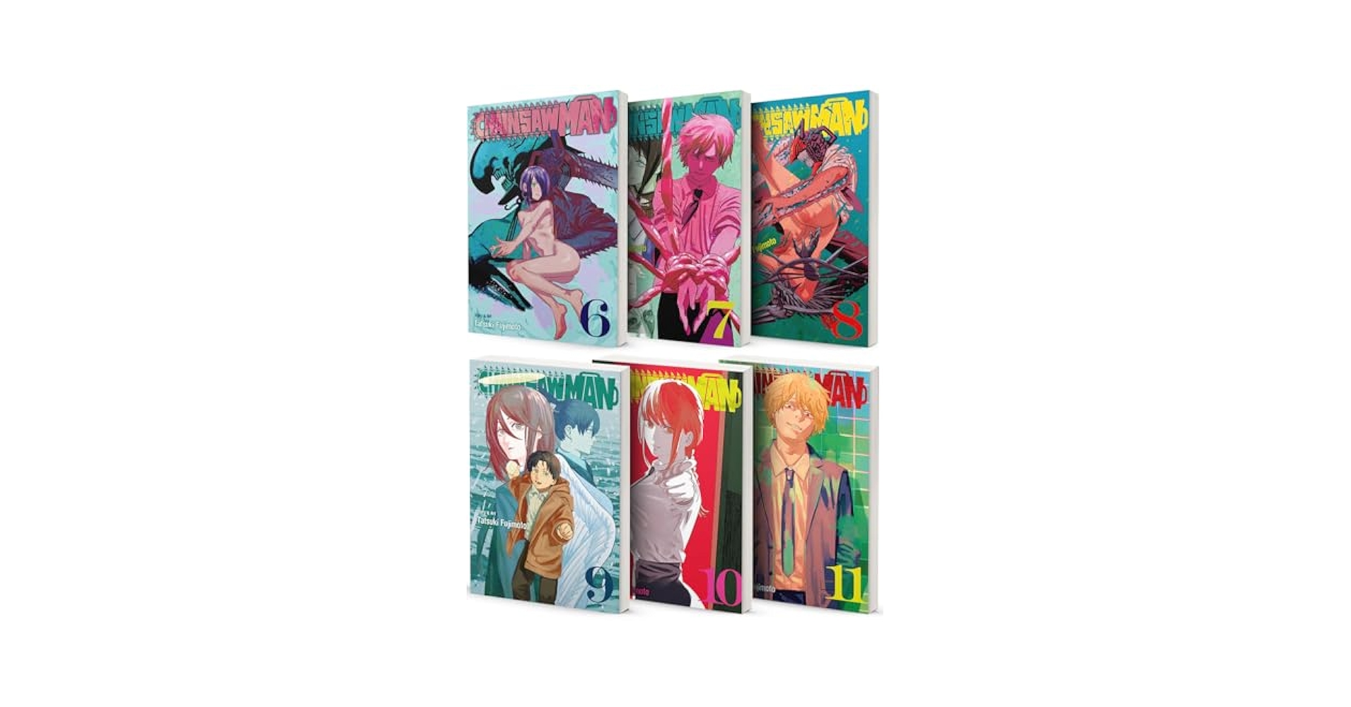 新品ケース有 チェンソーマン 全6巻セット chainsaw man Chainsaw Man Vol. 6-11 Collection 6 Book Bundle Set: Amazon