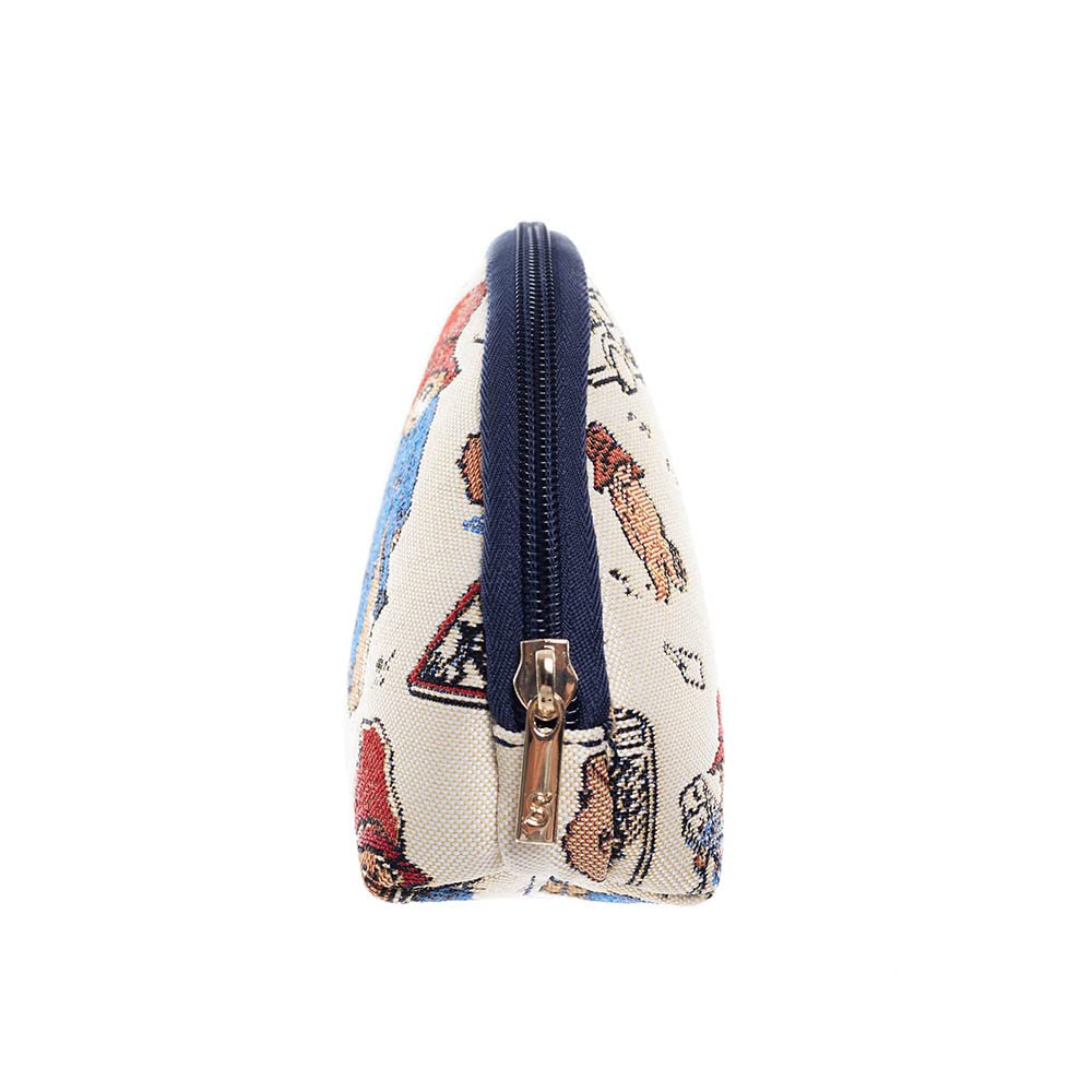 Signare Handbag, Travel bag, Cosmetic Bag, Crossbody bag etc with Paddington Bear design (Cosmetic Bag), Beige - Image 2
