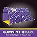 Alvantor Starlight Bed Canopy Dream Kids Play Tents Playhouse Privacy Space Twin Sleeping Indoor Grow in The Dark Stars Boys Girls Toddlers Pop Up Portable Frame Curtains Purple, Patent