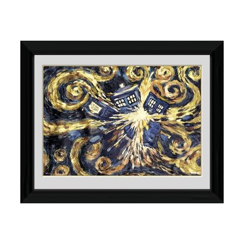 GB eye Doctor Who Exploding Tardis Print thumbnail
