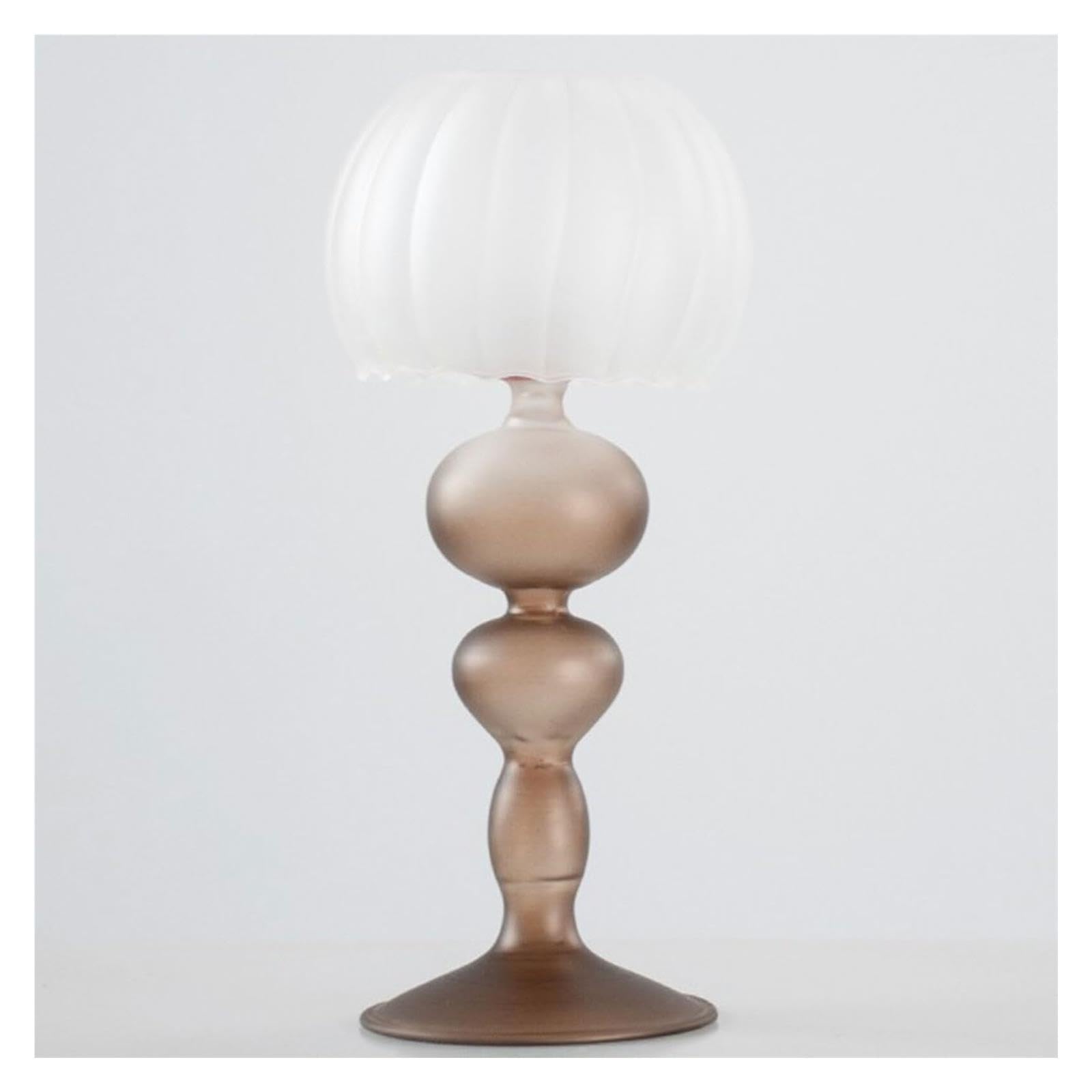 Portacandele Portacandele votivo in Vetro Smerigliato Tealight Decorazioni per la mensola del Camino