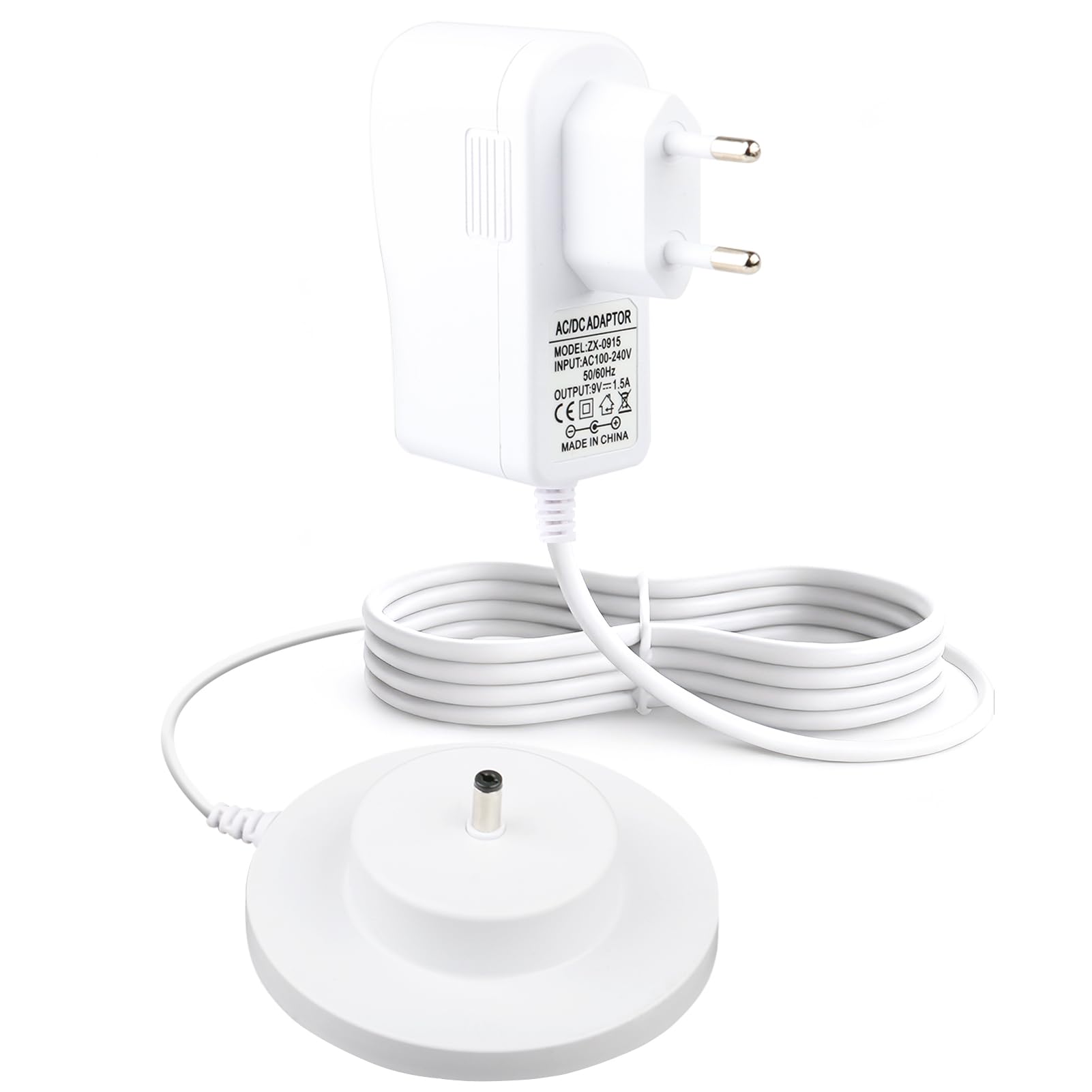 9V Chargeur pour Toniebox, 1.8M Câble d'alimentation Compatible avec Tonie Box, Remplaçant Station de Charge Remplacer Adaptateur Compatible avec Le Lecteur Audio Tonie Box DC 5,5mm*2,5mm