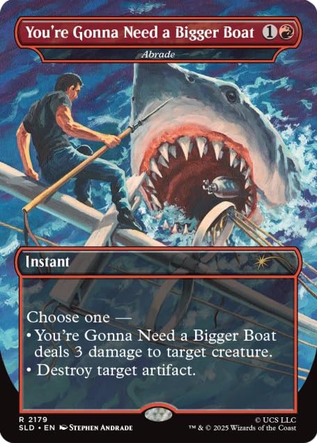 マジック：ザ・ギャザリング Secret Lair x Jaws MTG Magic the Gathering Secret Lair x Jaws: Terror of Amity Island