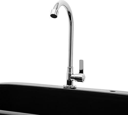 Miniatura 9 de Fregadero de lavandería de plástico independiente con tabla de lavadero, fregadero utilitario para interiores y exteriores, kit de drenaje de