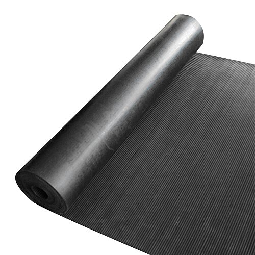 Rubber-Cal Ramp Cleat Non-Slip Outdoor Rubber Mats - 1/8" Thick x 3ft x 6ft Floor Mat by Rubber-Cal - Image 3