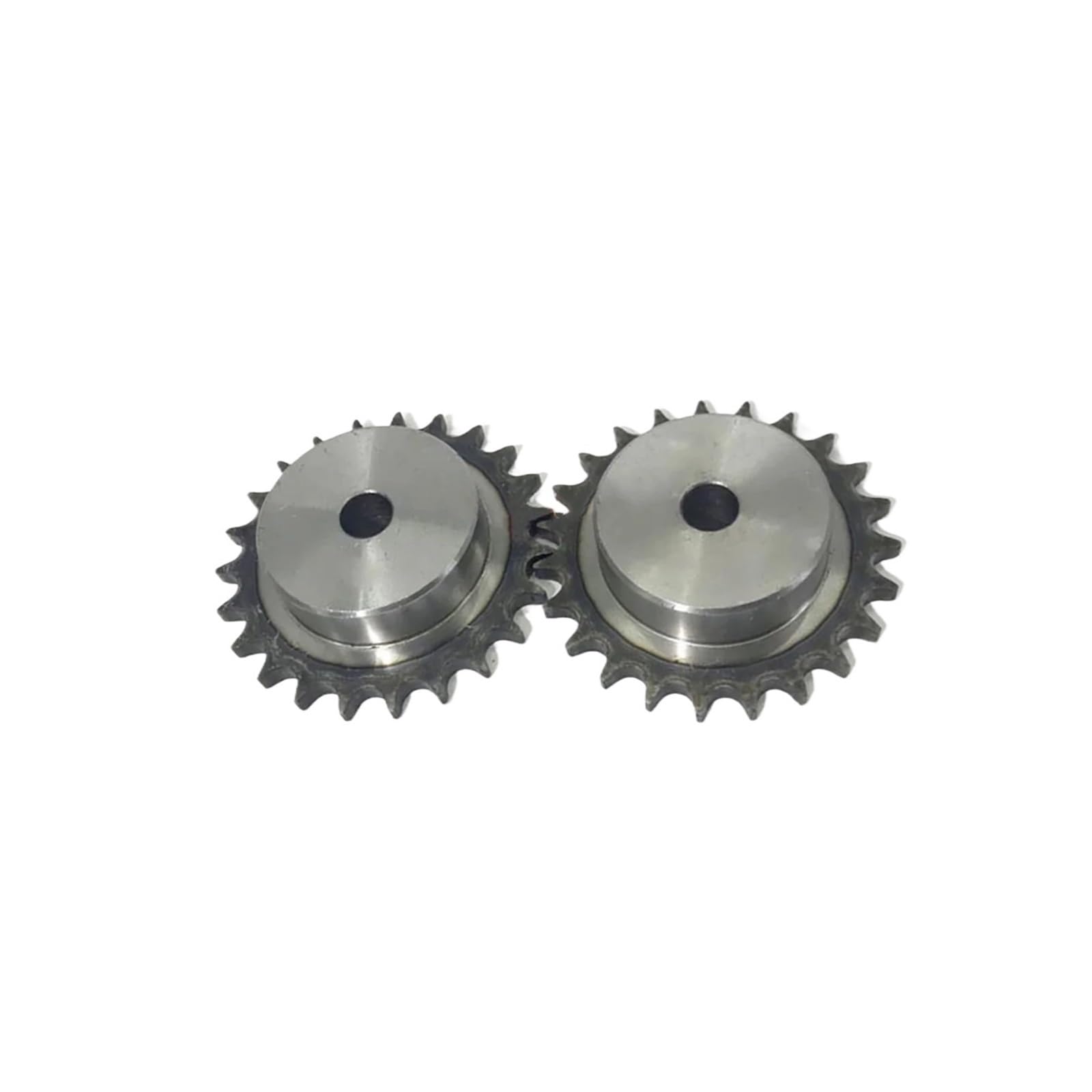 Bevel Gear Pinion Hardware Mechanical 04C Chain Drive Sprocket 24-31 Tooth Steel Chain Gear Pitch 6.35mm Industrial Sprocket Wheel(27 Teeth)