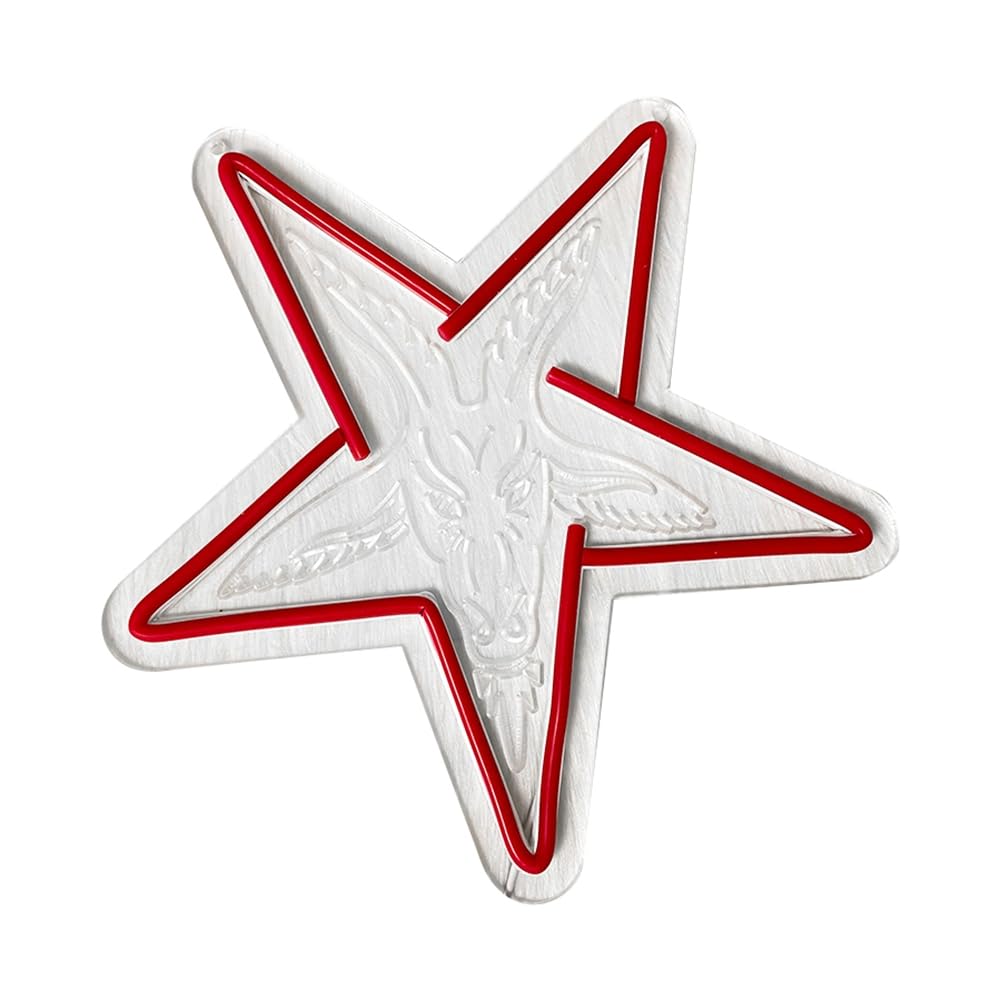 CTRLZS Three-Dimensional and Inverted Five-Pointed Inverted Five-Pointed Star Wall Art Home Decoration