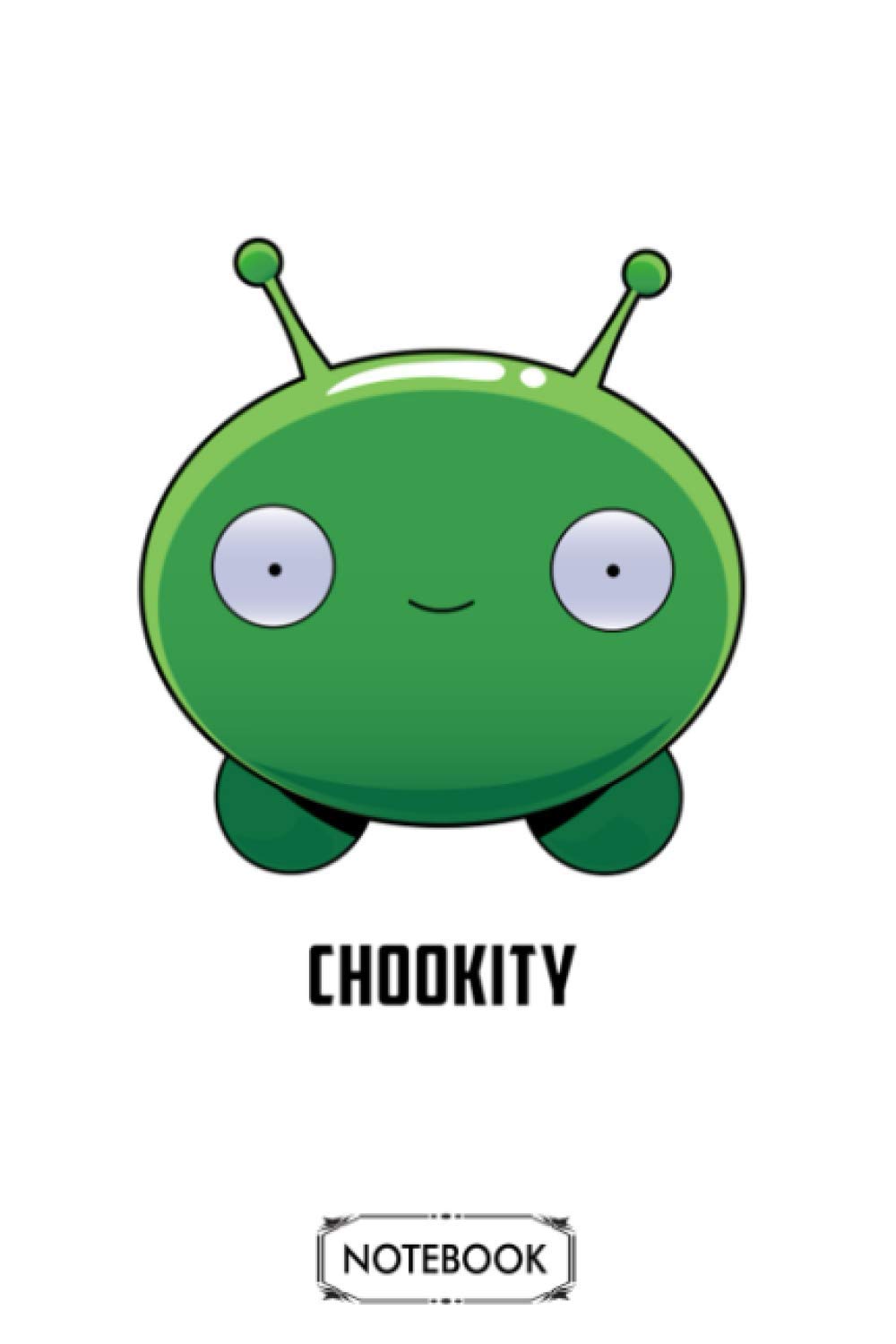 Chookity Notebook: Planner, Diary, Lined College Ruled Paper, 6x9 120 Pages, Matte Finish Cover, Journal