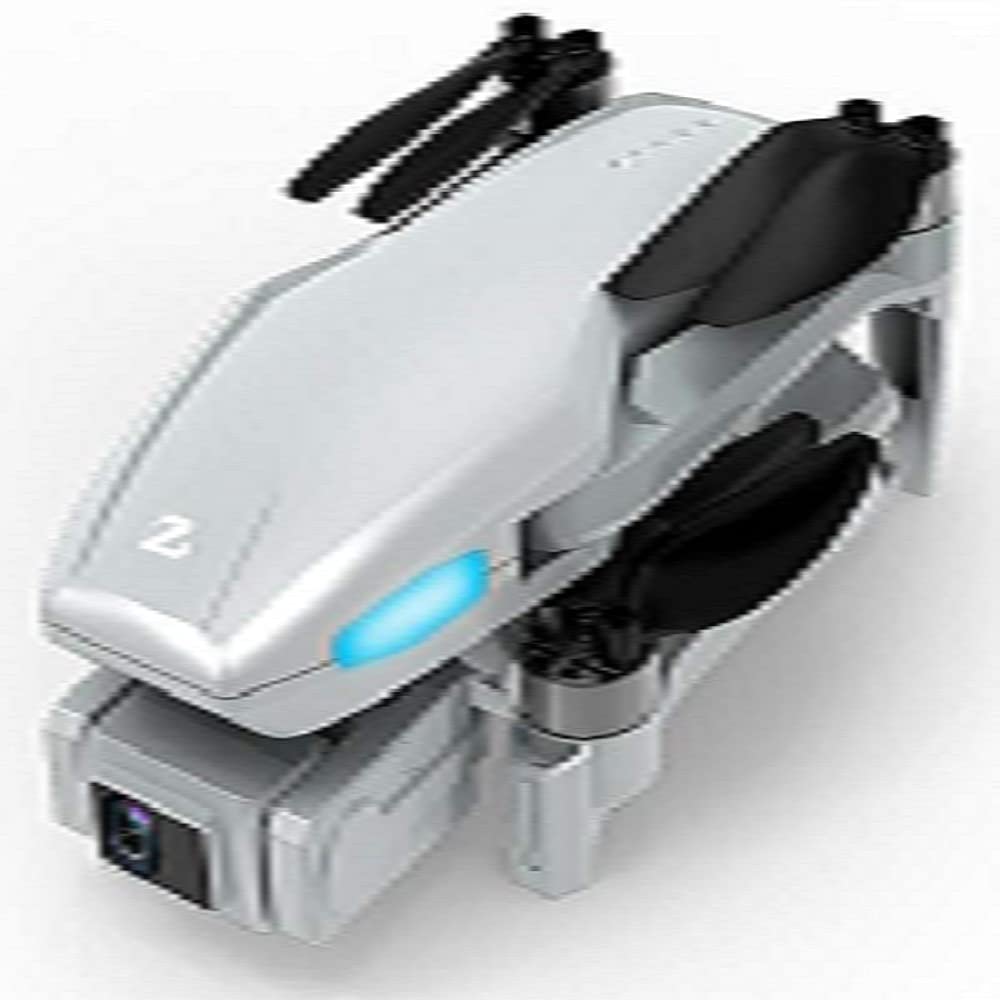 OmeagaTwo-axis head GPS UAV 4K aerial photograph automatic return remote control aircraft HD camera folding UAV (White)