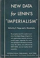 New Data for Lenin's "Imperialism - The Highest Stage of Capitalism" B000JFM1E4 Book Cover