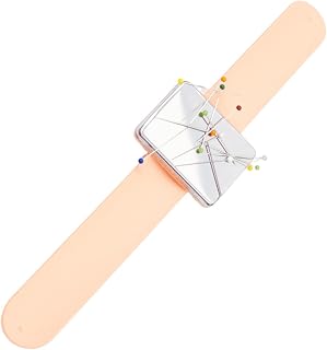 Magnetic Pin Holder, Wristband Magnetic Pincushion, Sewing Pins Holder | 9.45x2.16x0.47in Needle Holder Hair Clips Collector, Sewing Accessories, Quilting Supplies