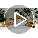 Image of Resin Pots Planter Combo Set of 6 Animals Shape Resin Succulent Pot Succulent Planter Flower Pots Indoor Container for Garden and Office Table (Set of 3 Animals)