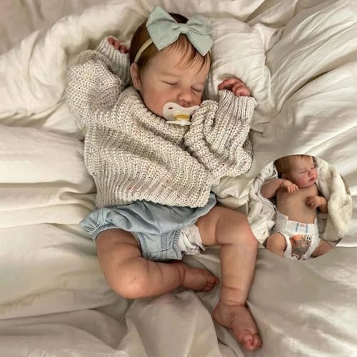 Anano Bebe Reborn Silicona Cuerpo Completo 50CM Muñecas Reborn Bebe Reborn Realista Niña Muñecos Reborn Reales Bebe De Silicona De Baño Rebor n Cuerpo Entero Silicon a