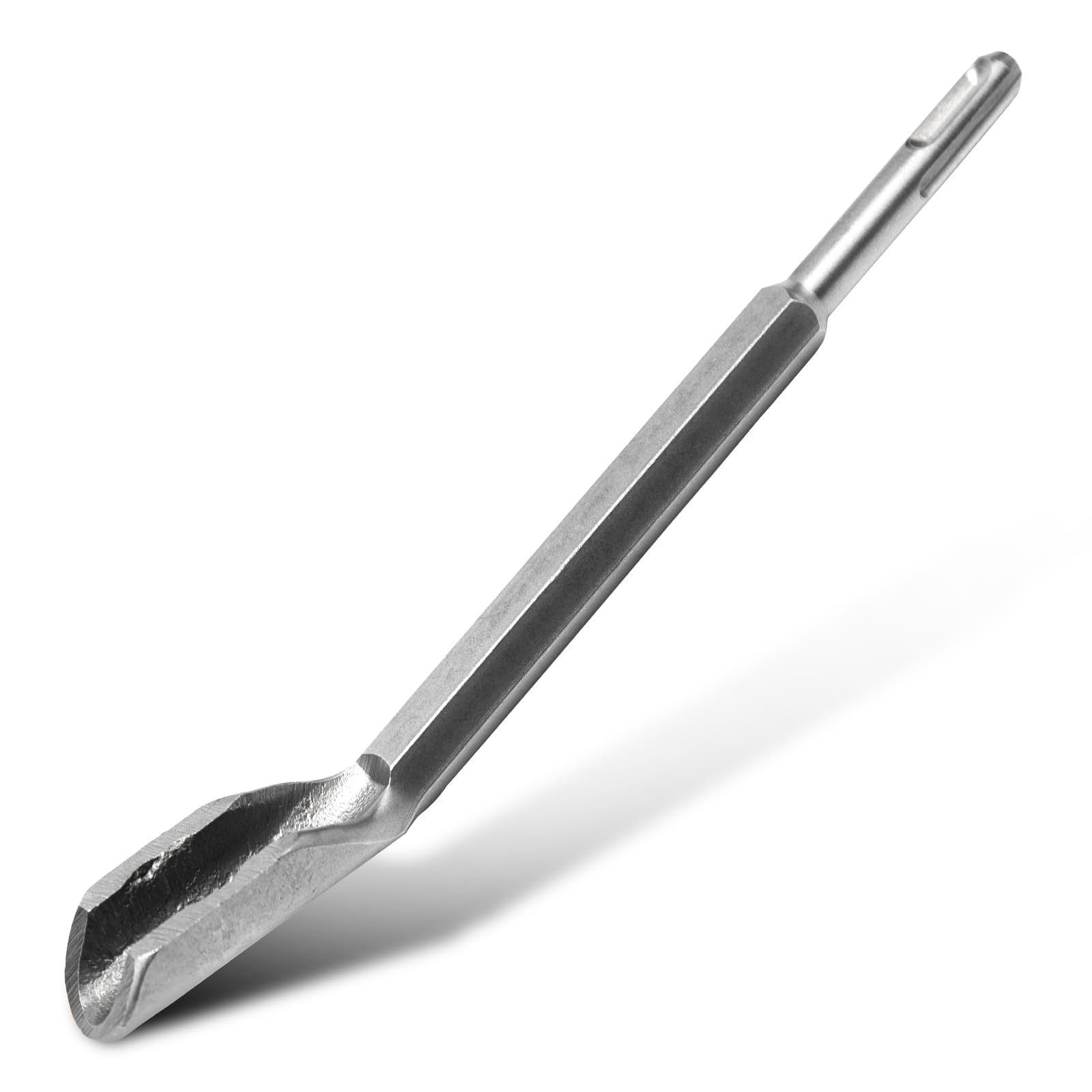 SDS Plus 14 x 250 x 22 mm Grooved Chisel U Shape Chisel Gouge Drilling Holes for Removing Plaster Channel Laying Cable Loose Stones Professional Tool Hammer