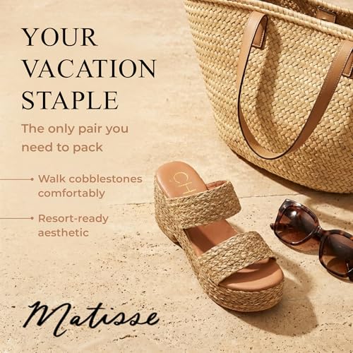 Image of BEACH by Matisse Womens Gem Platform Block Casual Sandals Casual High Heel 3 inch & Up - Off White