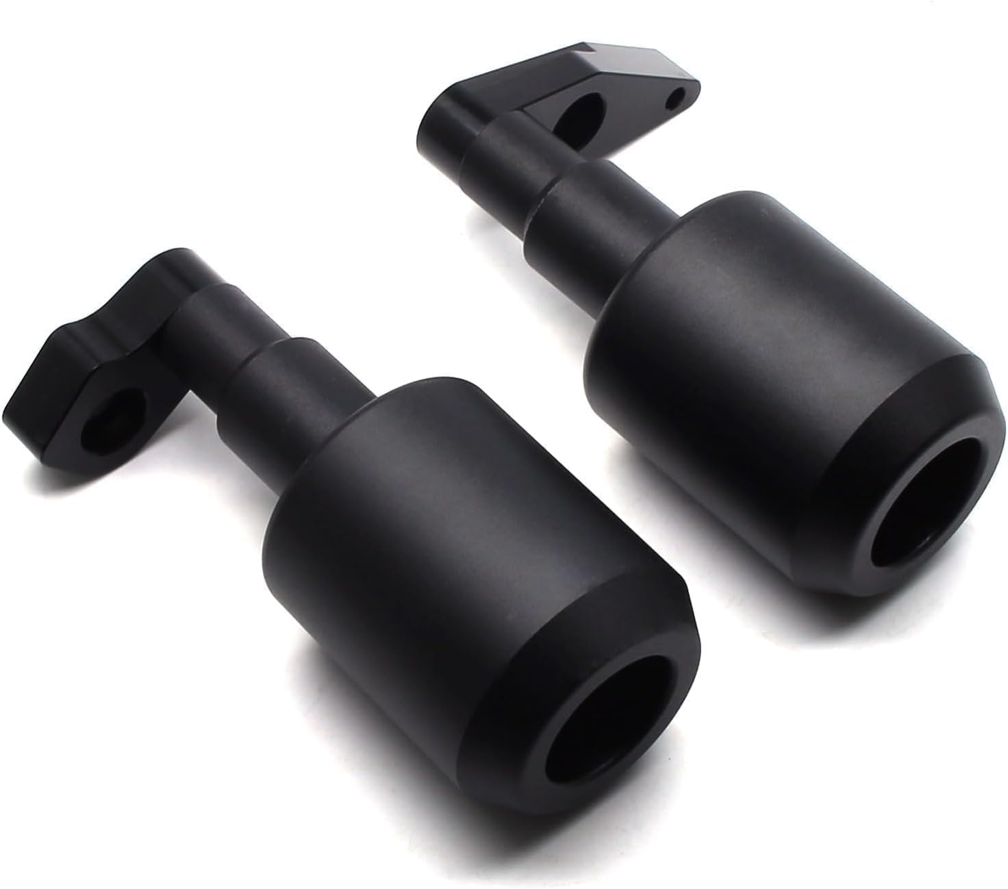 MZS Motorcycle Frame Sliders Compatible with EX 650 EX650 ER6F ER6N 2012-2016, Racing Falling Crash Protector Guards Frame Crash Pads No Cut Kits Black