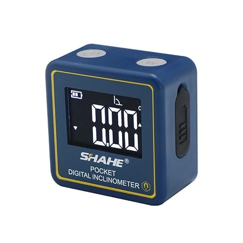 SHAHEミニデジタルレベル充電式分度器傾斜計デジタル角度計