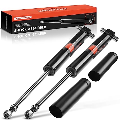 A-Premium Rear Pair (2) Shock Absorber Compatible with Volvo S60 2001-2009, S80 1999-2006, V70 2001-2007 -(w/o Electronic Suspension)