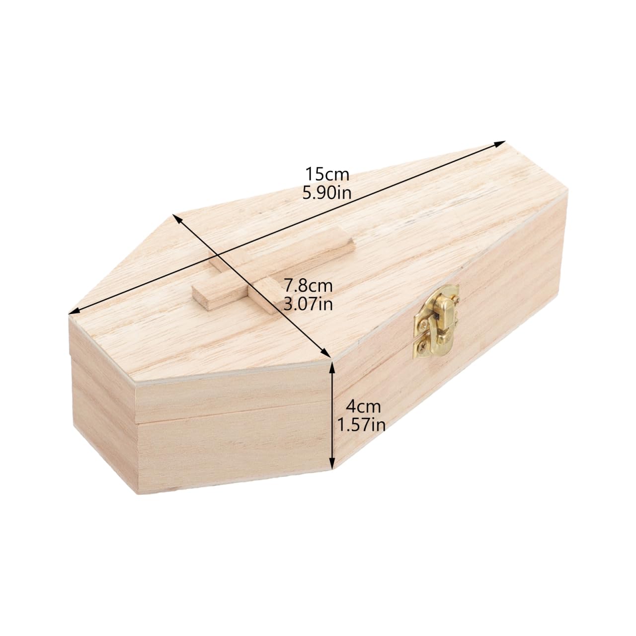 Sarg Schmuck Organizer Box Eleganter Schmuckbehälter Halloween Accessoire Leichte Und Tragbare Vitrine
