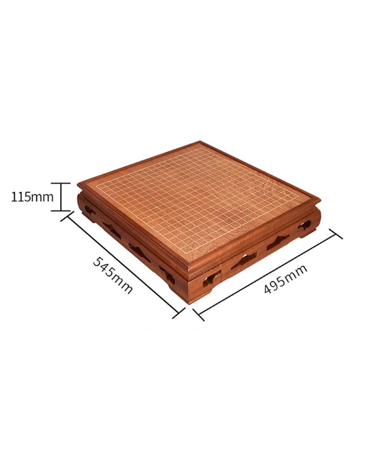 WERTYU Chinesisches Go Go Board Set Jade Hochwertiger Yunzi Weiqi Naturstein Massivholz Go Board Holz Go Tisch