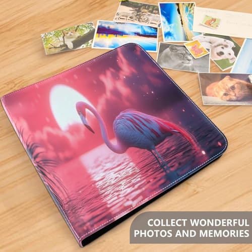 Álbum de Fotos Scrapbook Adhesivo DIY FLildon con Cubierta de Cuero PU, 40 Páginas, 11.8 x 11.2 pulgadas miniatura 5
