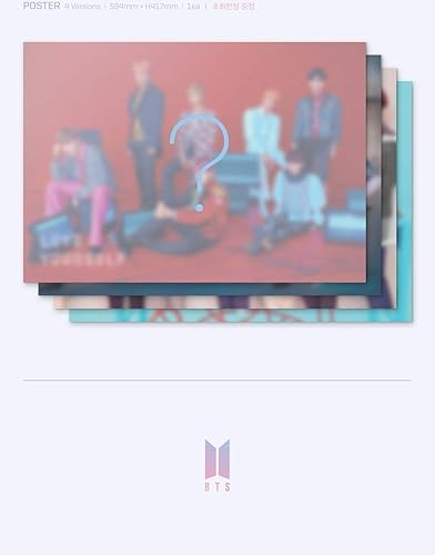 Miniatura 9 de BigHit BTS - Love Yourself Respuesta S ver. 2CD+Tarjeta fotográfica+póster plegado Regalos de Kpop Market Store 10 fotos, 4 tarjetas fotográficas