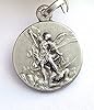 I G J 925 STERLING SILVER SAINT MICHAEL THE ARCHANGE MEDAL - THE PATRON SAINTS MEDALS (925 Sterling Silver) #2