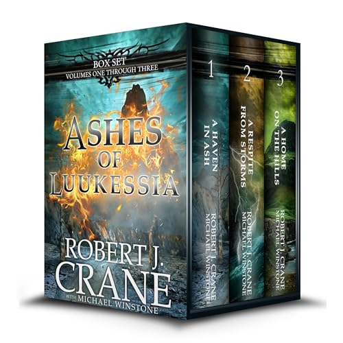 The Ashes of Luukessia Trilogy Audiolibro Por Robert J. Crane arte de portada
