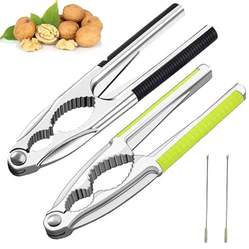 Nussknacker Für Haselnüsse 24 MOAZIFI Nussknacker Walnüsse 4 teiliges Set Metall Knacker mit...