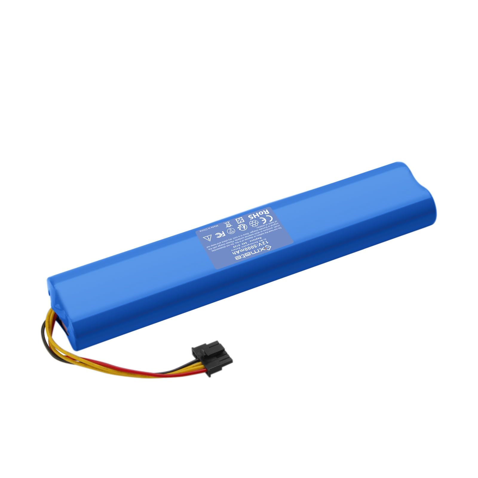 Exmate NI-MH 12V 5000mAh Zastępczy akumulator do Neato BotVac 70, 70e, 75, 80, 85 Robot, Kompatybilne modele akumulatorów 025-0012, 945-0129, NX2000SCx10
