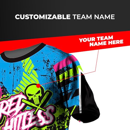 Custom Softball Softpitch Jersey Unisex Sports T-Shirts Personalized Printed Name Number for Men Women Youth Size YS-5XL miniatura 3