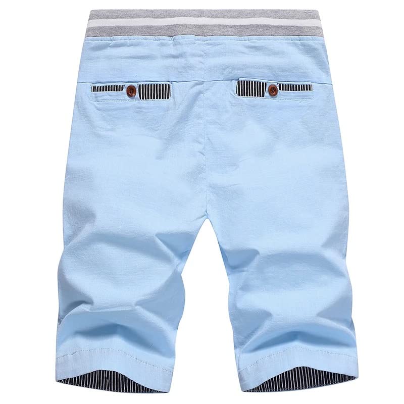 Shorts pour hommes en coton décontracté idéal pour vos vacances - 2