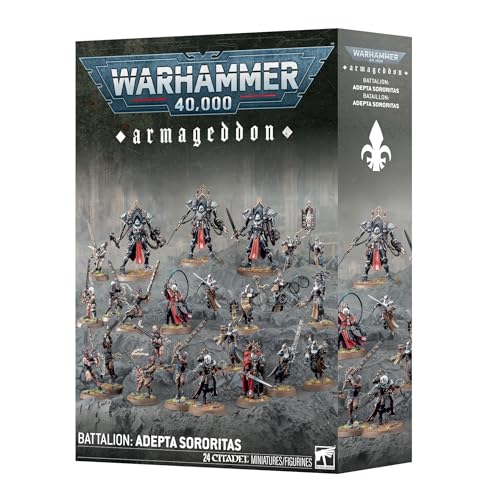 Games Workshop - Warhammer 40,000 - BatallĂłn ArmagedĂłn: Adepta Sororitas