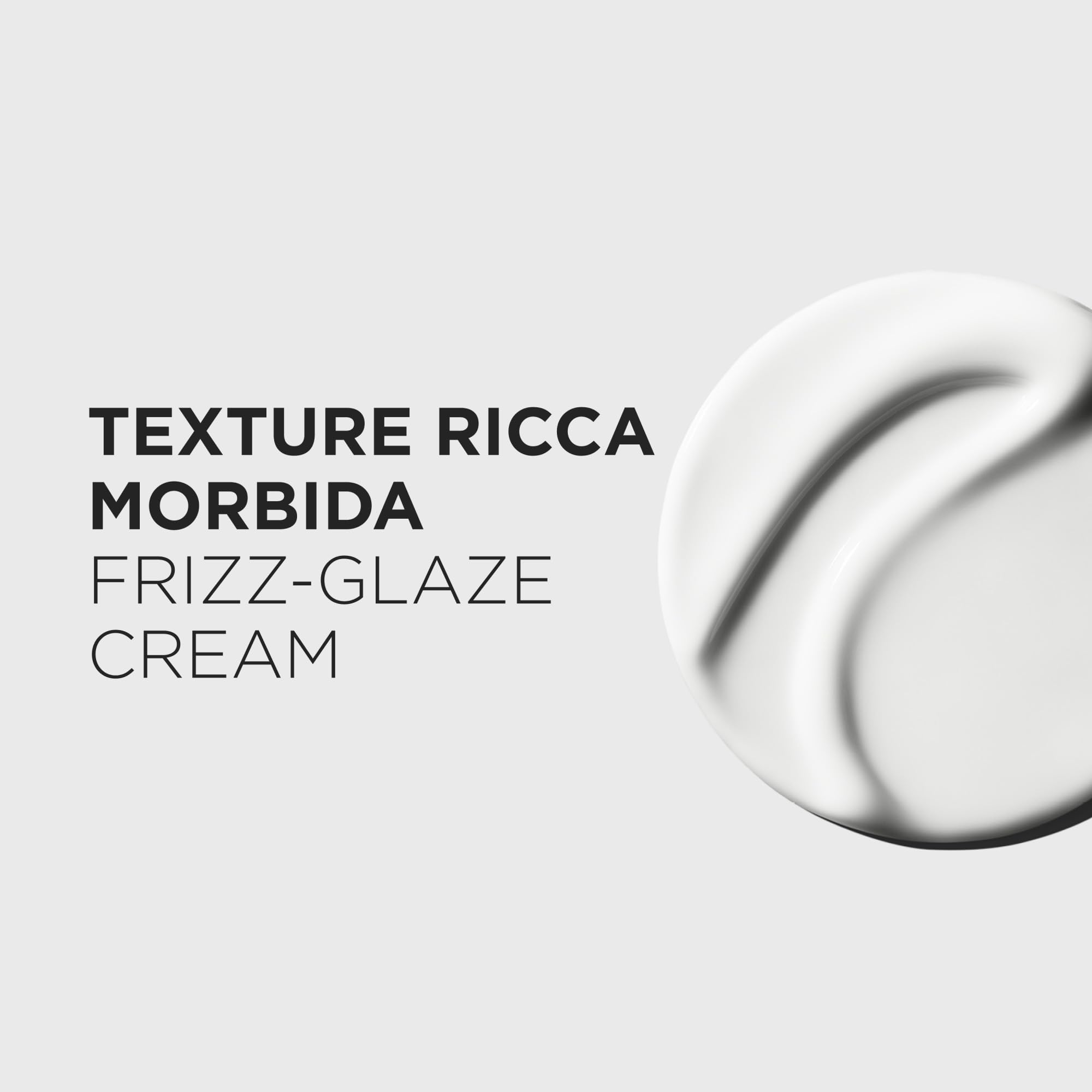 Kérastase, Gloss Absolu, Crema Idratante per Capelli Spessi e Tendenti al Crespo, Con Proteine della Soia, Glicerina, Olio di Ricino, Frizz Glaze Cream, 240ml