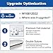 Showingo W10612022 Dryer Rear Drum Felt Seal Replacement Compatible with Whirlpool Crosley Amana Maytag Estate Kenmore Dryers Enhance Dryer Performance Replaces AP5737110 PS8691753 AP3094267 PS334327