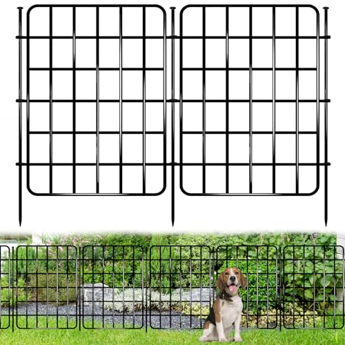 30ft x 22in Garden Fence Animal Barrier, 28 Panels No...