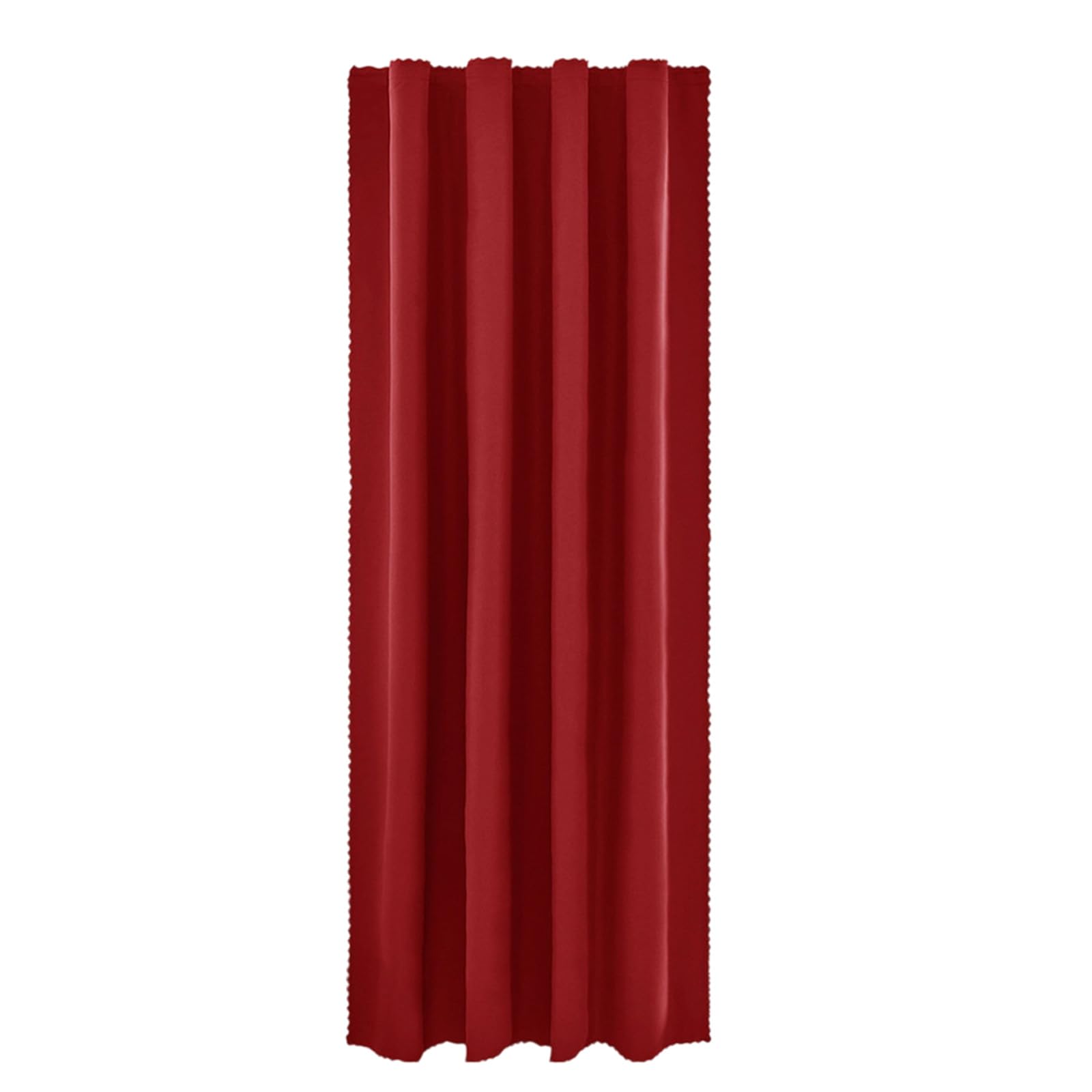 Elnwnnkc Red Blocking Thermals Curtains Uctions Polyester Fabric For Complete Bedroom Installation Energys Saving Curtains