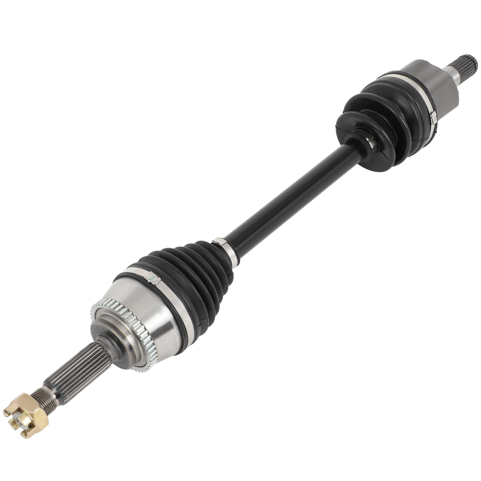 cciyu 66-3467 Front Left CV Axle Shaft Assembly for Hyundai for Elantra 2001-2006,for Hyundai for Tiburon 2003-2008,for Kia for Spectra 2004-2006,for Kia for Spectra5 2005-2006 (1 Pack)